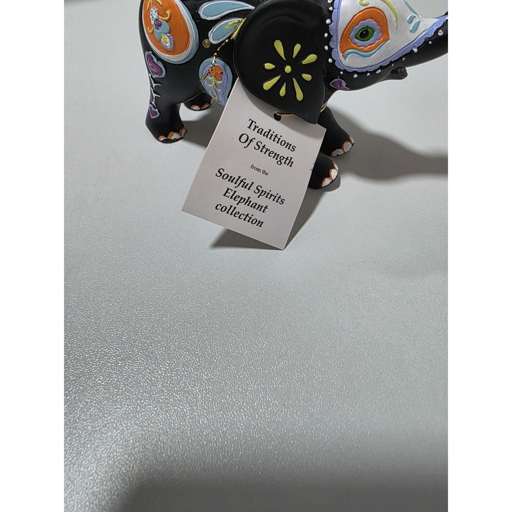 The Hamilton Collection Traditions Of Strength Soulful Spirits Skull Elephant‎ - Picture 6 of 9